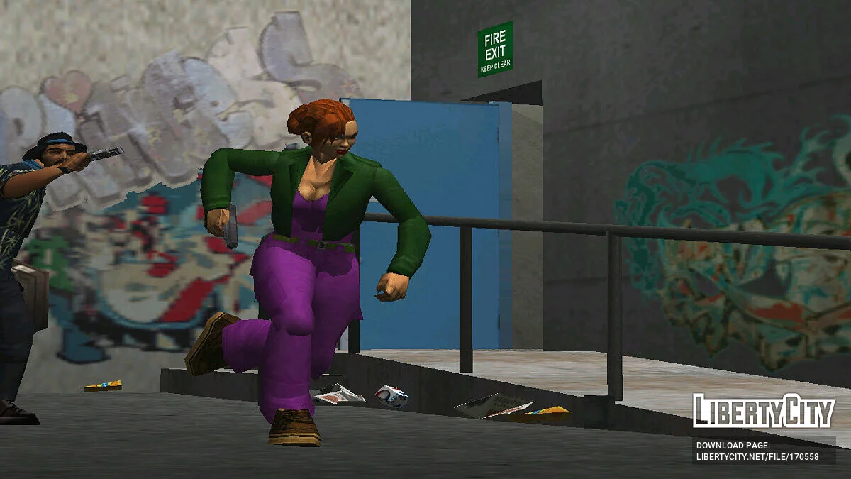 Каталина выглядит как Мисти / GTA 3