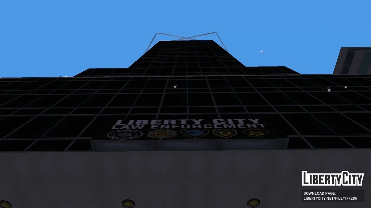 Новая текстура вывески LCPD / GTA 3