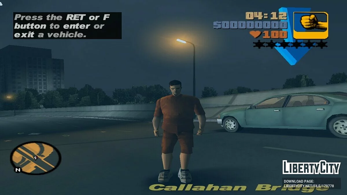 Клод с шортами / GTA 3