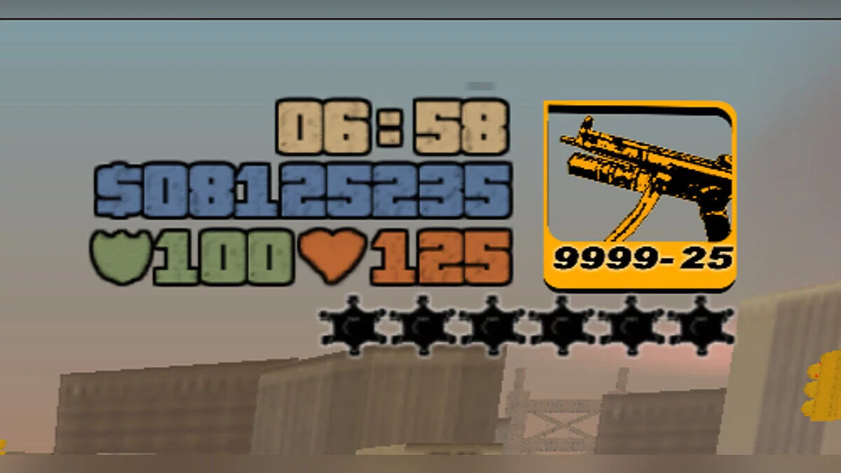 Новые HD иконки оружия в стиле GTA 3 / GTA 3