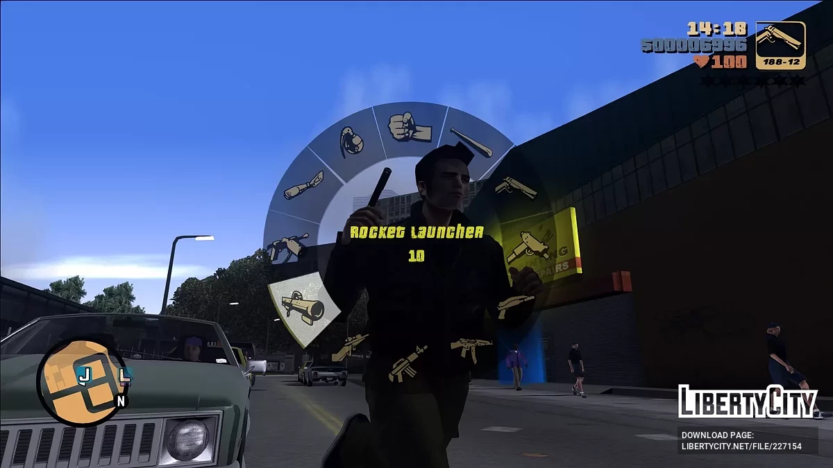 Лучшие иконки для мода колеса оружия / GTA 3