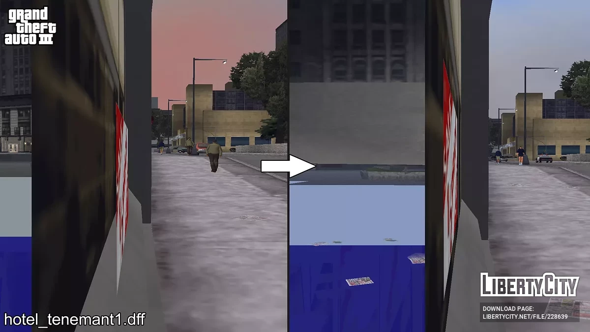 Исправление текстур на моделях - Часть 4 / GTA 3