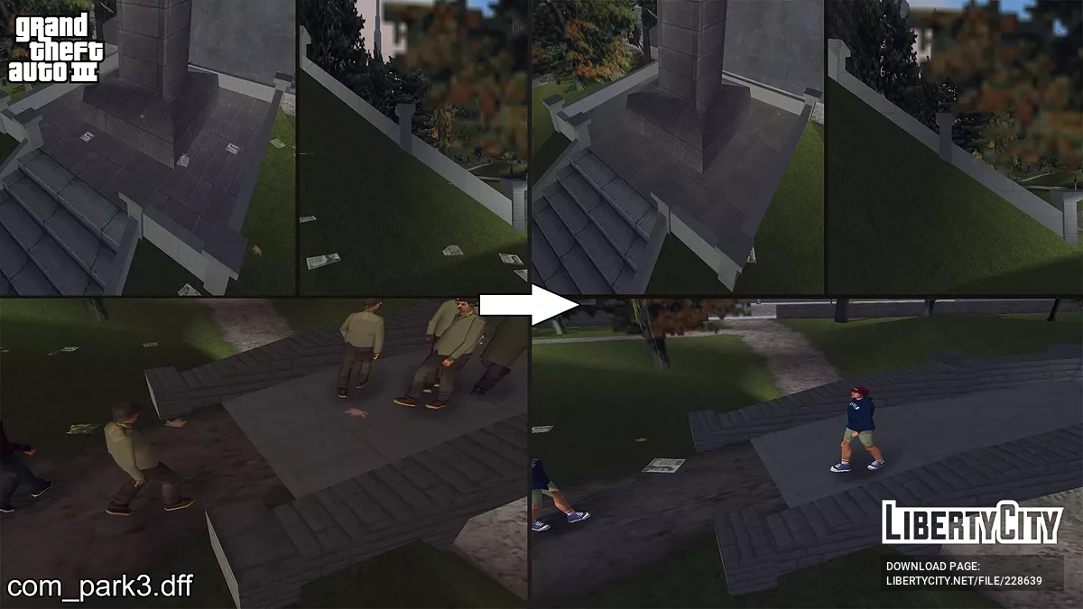 Исправление текстур на моделях - Часть 4 / GTA 3