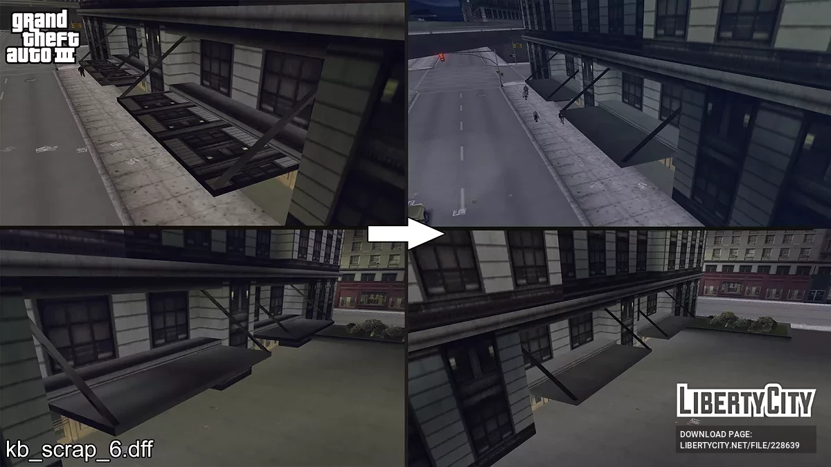 Исправление текстур на моделях - Часть 4 / GTA 3