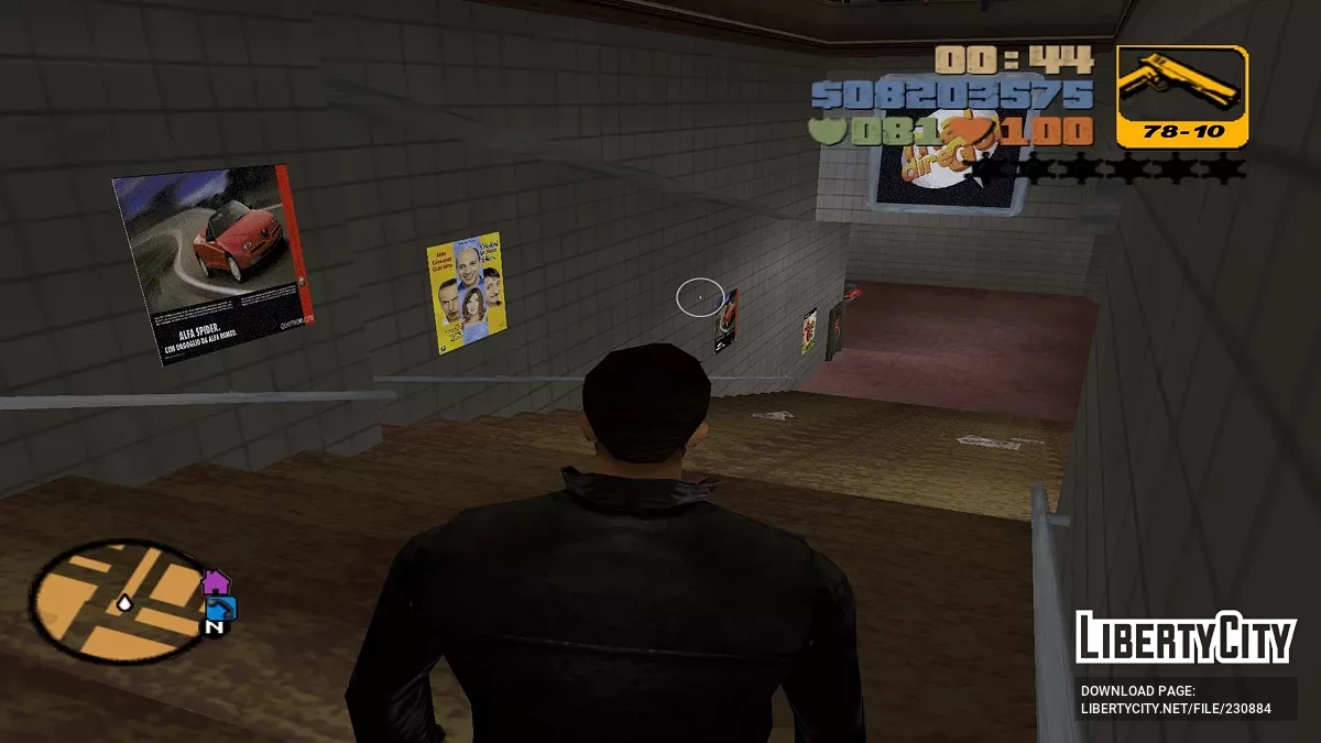 Итальянские метро постеры начала 2000-х / GTA 3