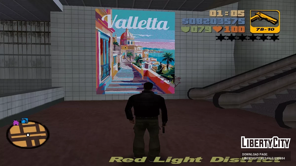 Итальянские метро постеры начала 2000-х / GTA 3