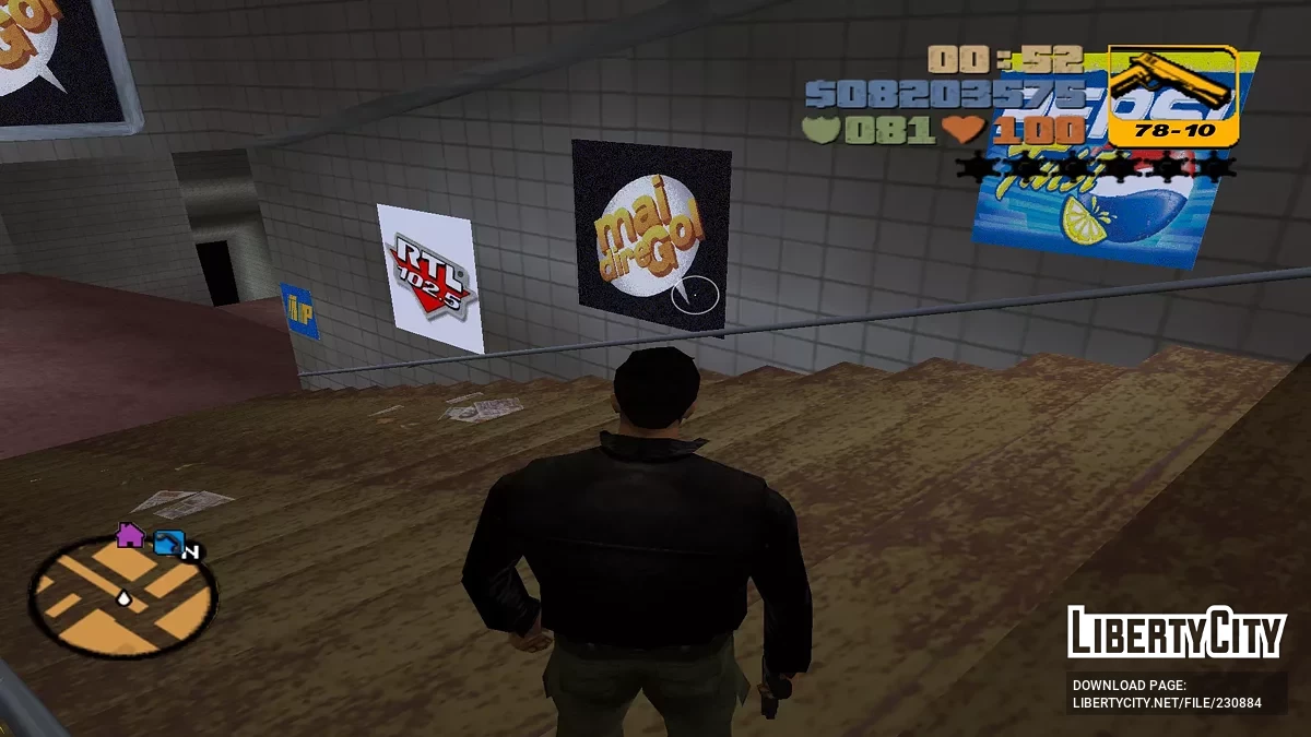 Итальянские метро постеры начала 2000-х / GTA 3