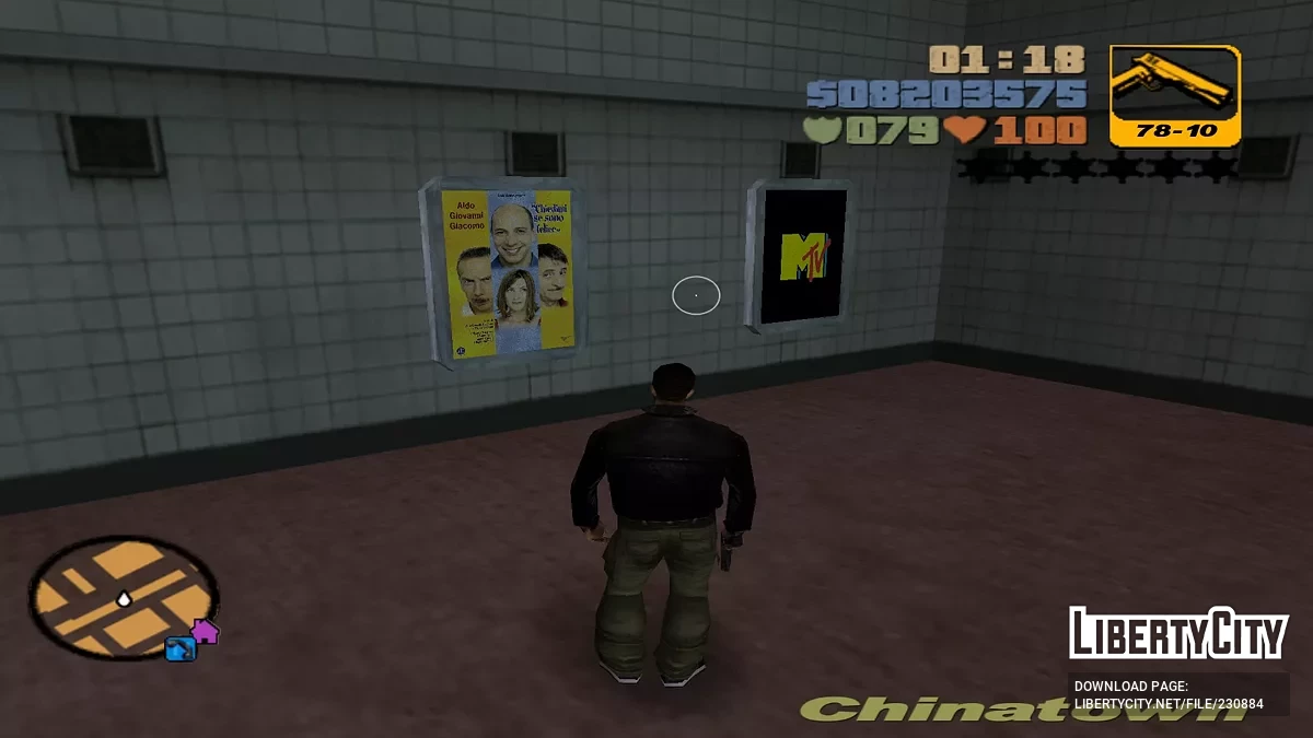 Итальянские метро постеры начала 2000-х / GTA 3