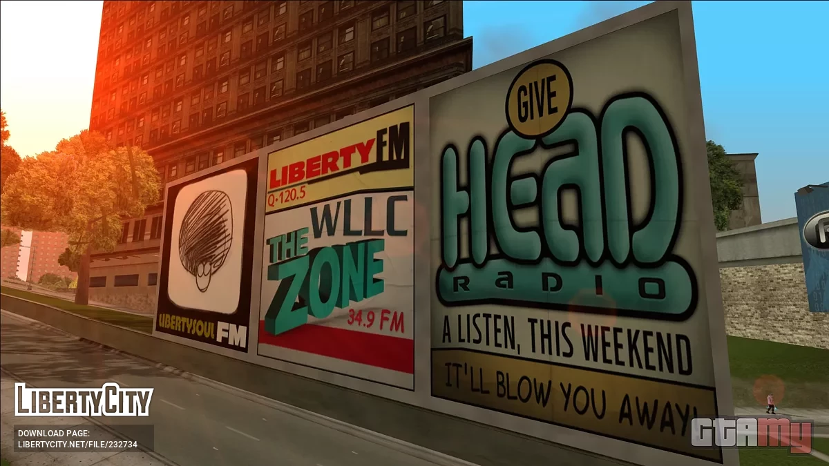 Постеры и баннеры в GTA III / GTA 3