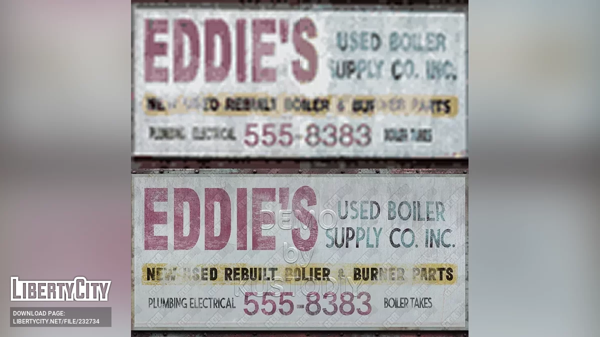 Постеры и баннеры в GTA III / GTA 3