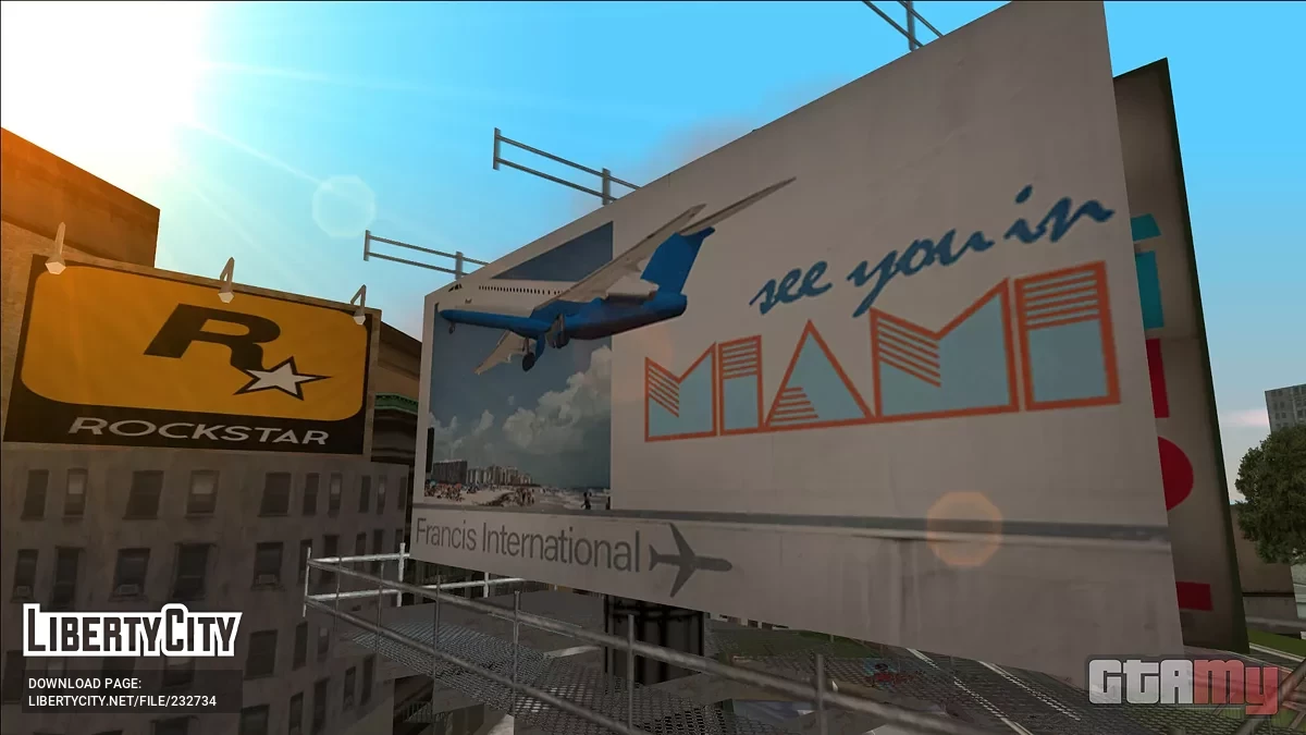 Постеры и баннеры в GTA III / GTA 3