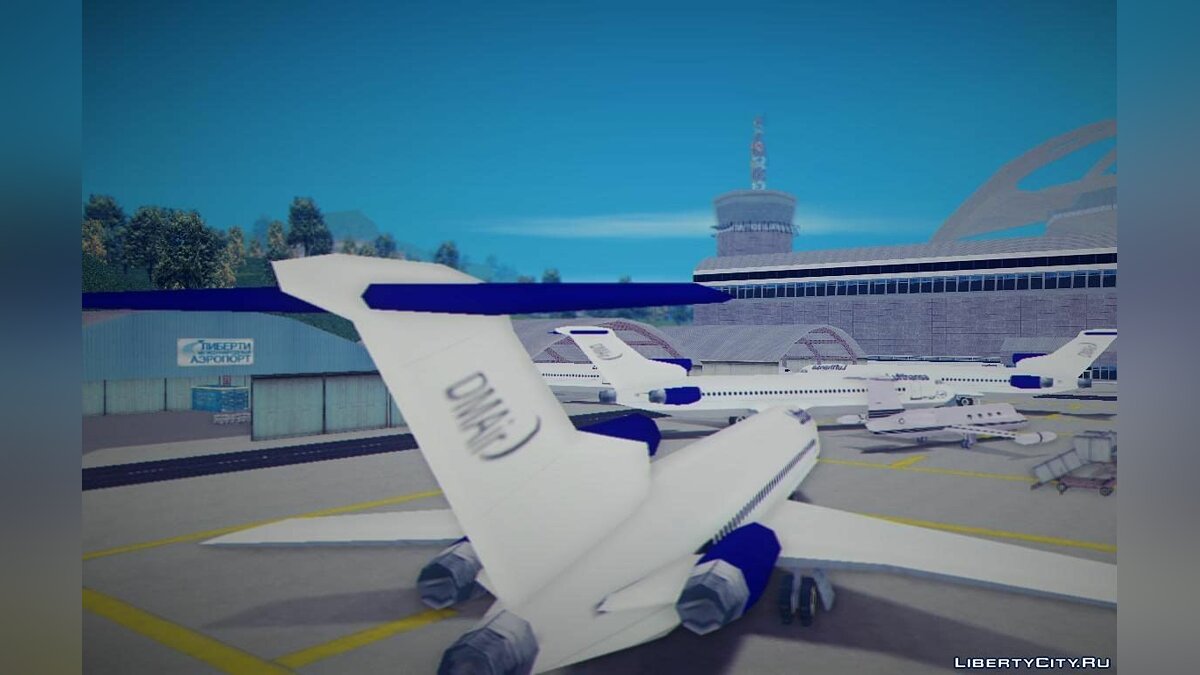 New air transport textures at the airport for GTA 3 - Картинка #2