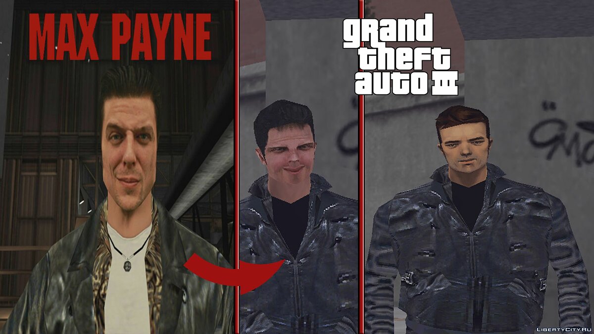 Max Payne of Max Payne B.1 for GTA 3 - Картинка #1