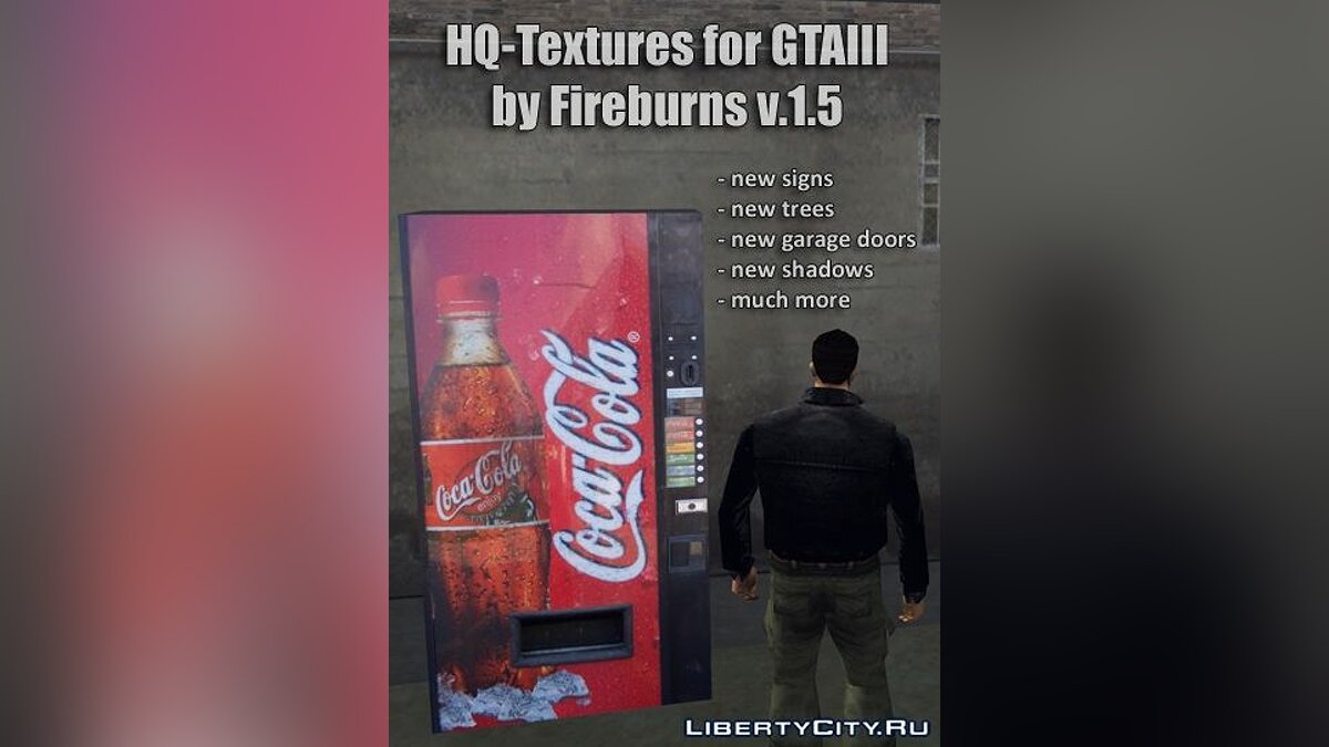HQ textures for GTAIII for GTA 3 - Картинка #1