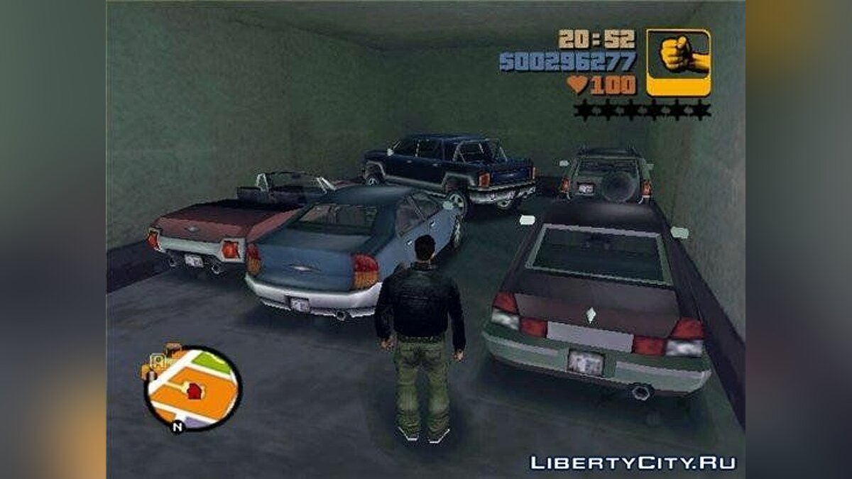 Файлы для GTA 3: машины, моды, скины