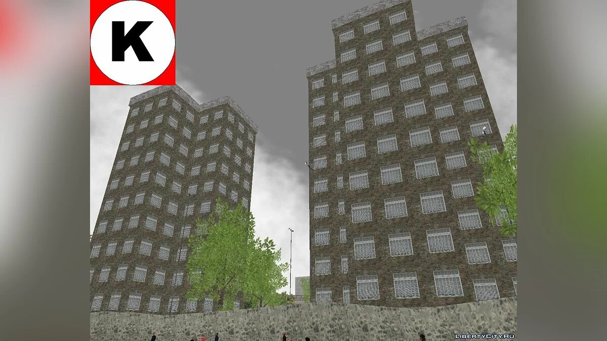 HQBuildingsBeta1. / GTA 3