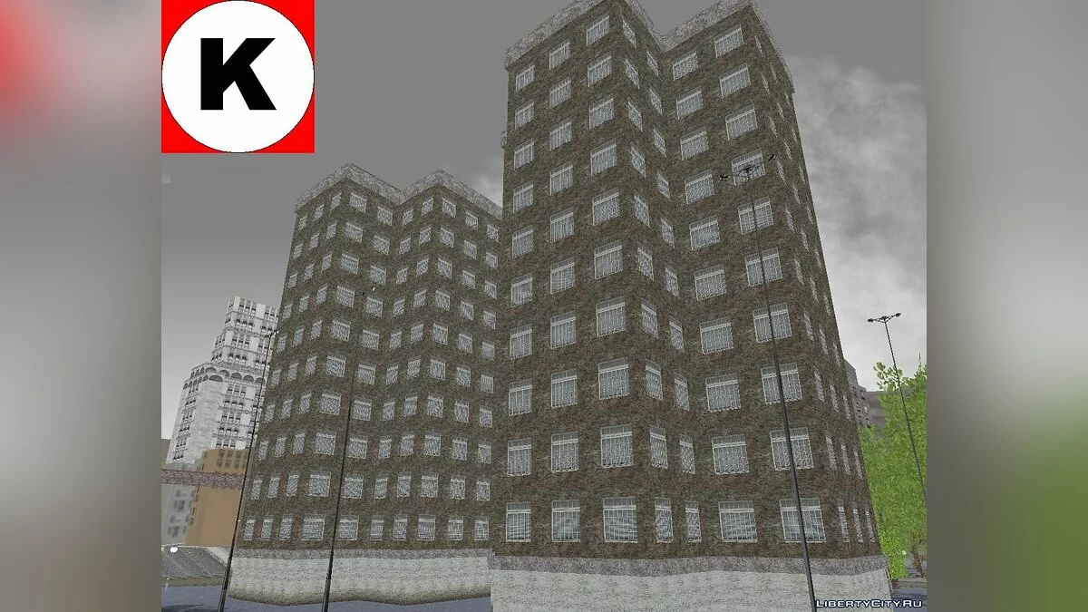 HQBuildingsBeta1. / GTA 3