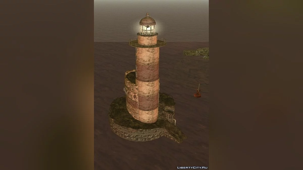 Заброшеный маяк и Даркел / GTA 3