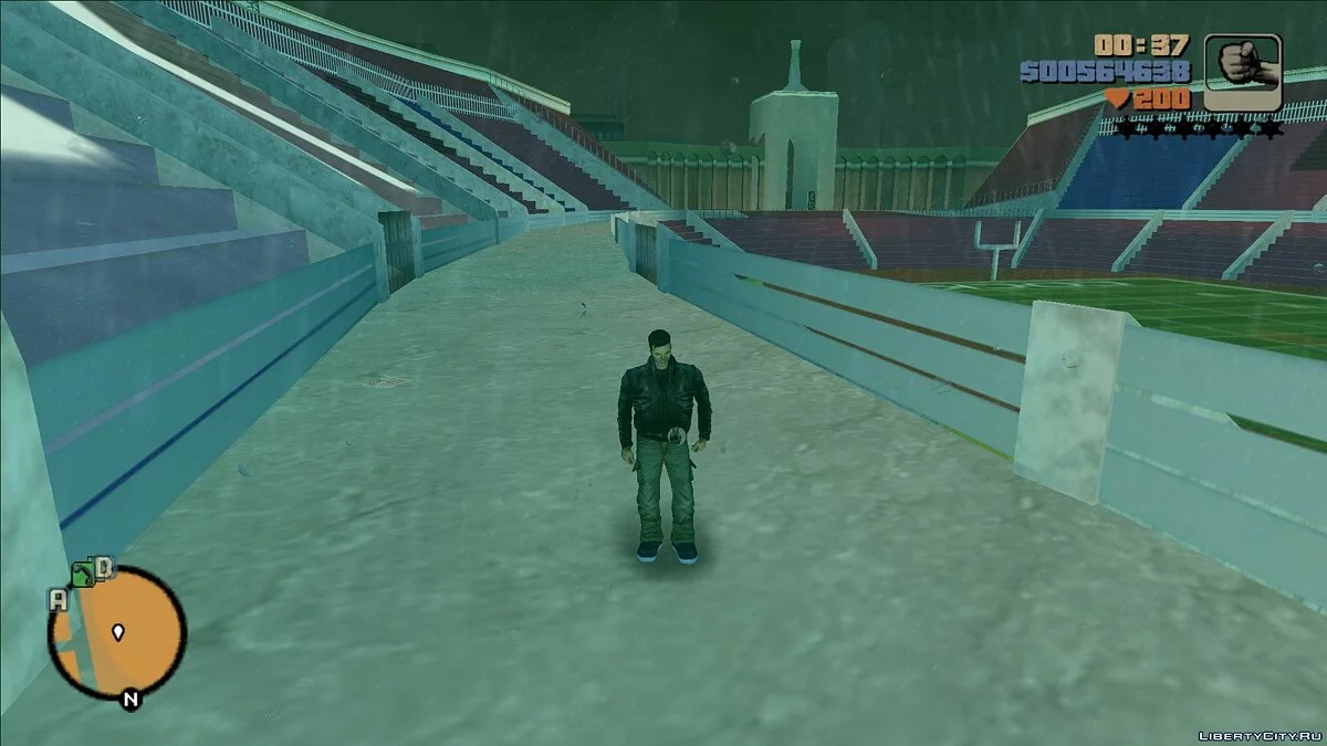 Проработанный стандартный стадион / GTA 3