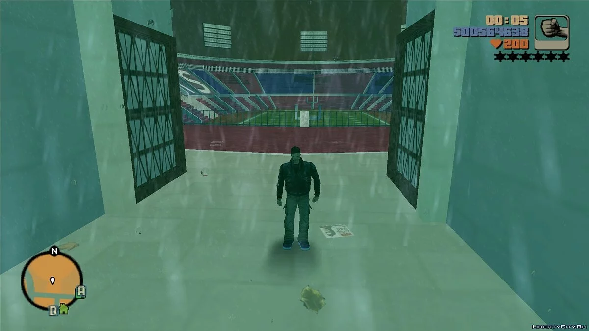 Проработанный стандартный стадион / GTA 3