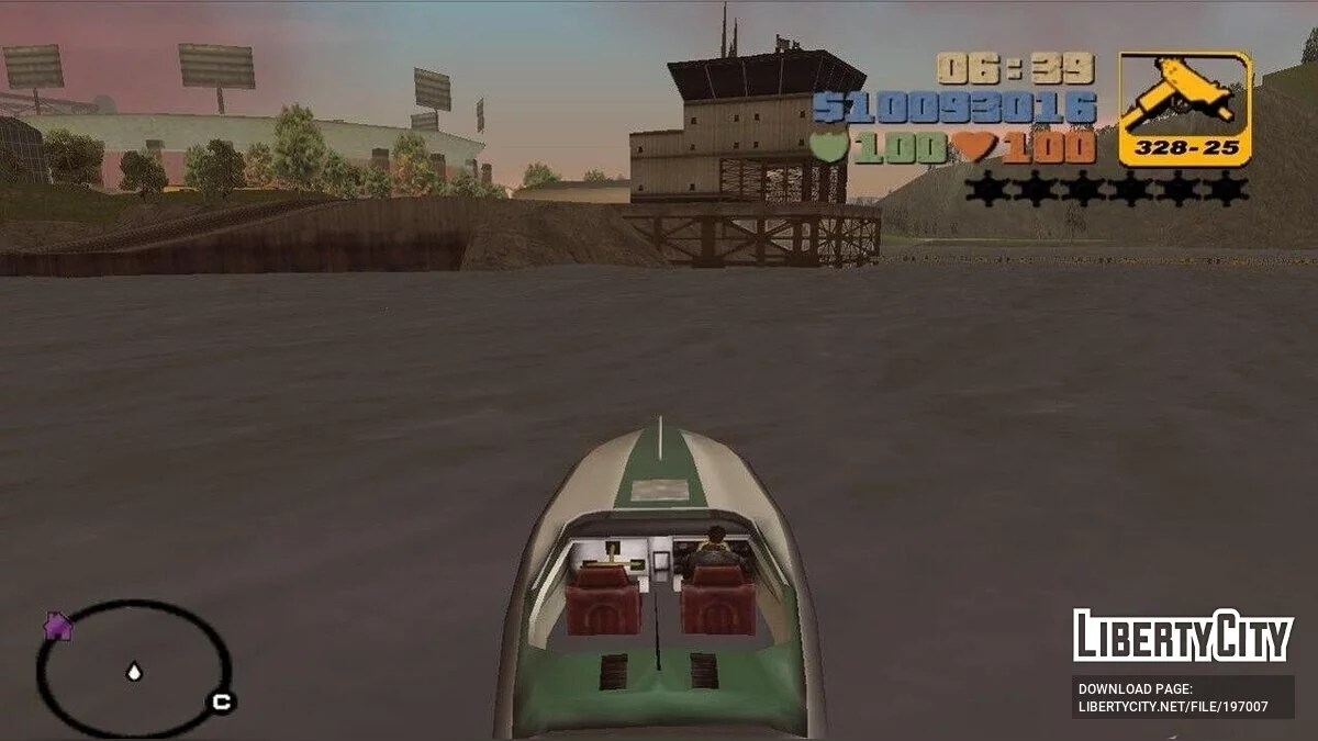 Карта из Liberty City Stories / GTA 3