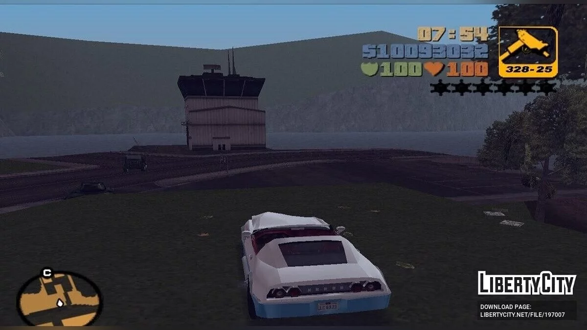 Карта из Liberty City Stories / GTA 3