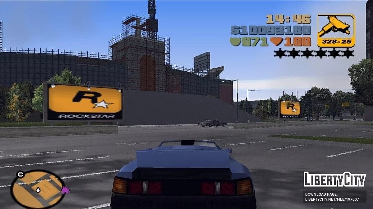Карта из Liberty City Stories / GTA 3