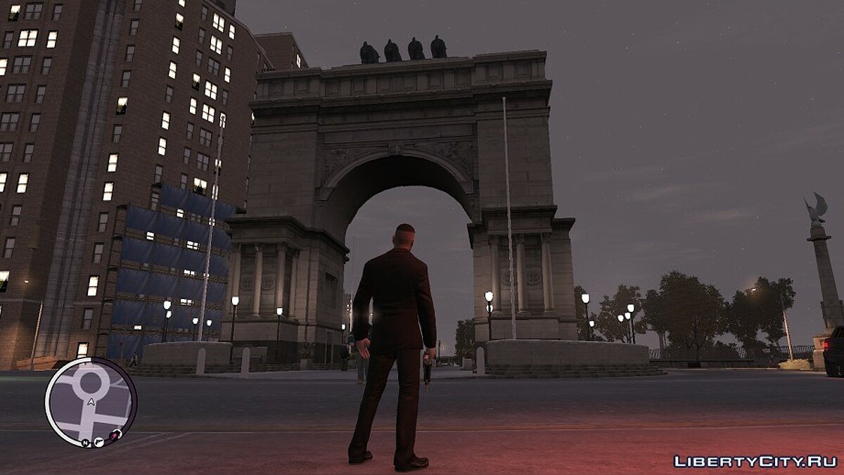 Grand Plaza Arch из GTA IV для GTA 3 - Картинка #2