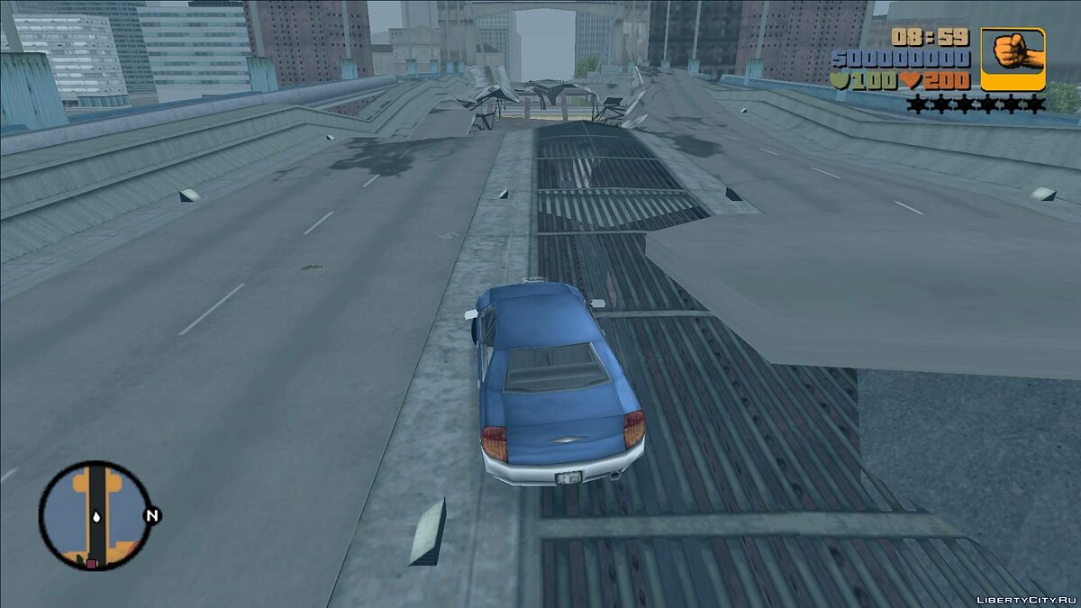 New model of the destroyed Callahan bridge for GTA 3 - Картинка #8