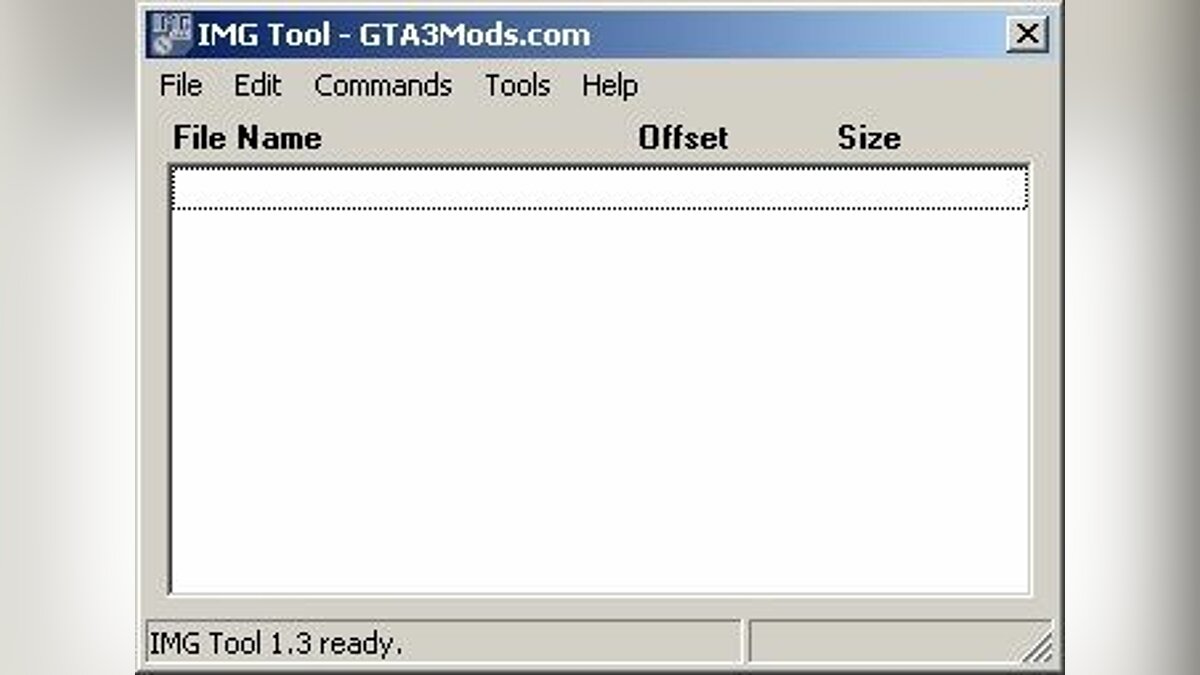 IIIIMGTool for GTA 3 - Картинка #1