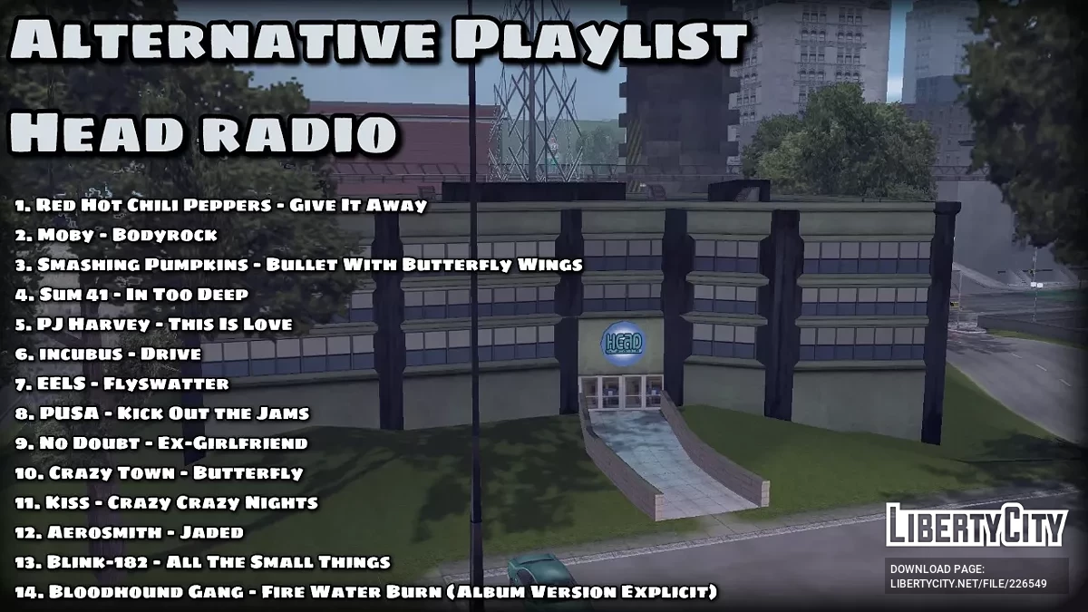 Alternative Playlist Head Radio 0.2V / GTA 3