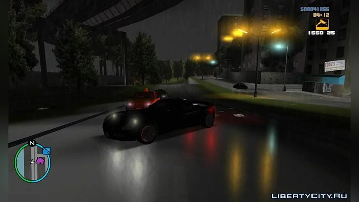 IV Style Rain Reflections / GTA 3