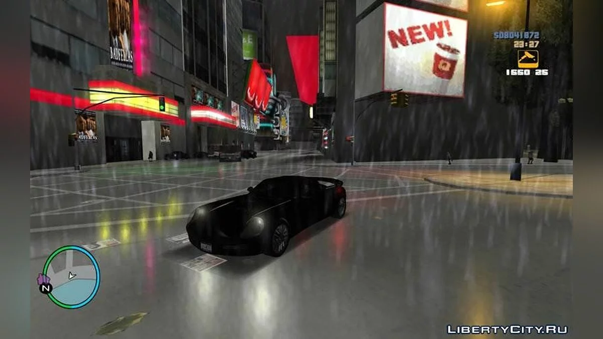 IV Style Rain Reflections / GTA 3