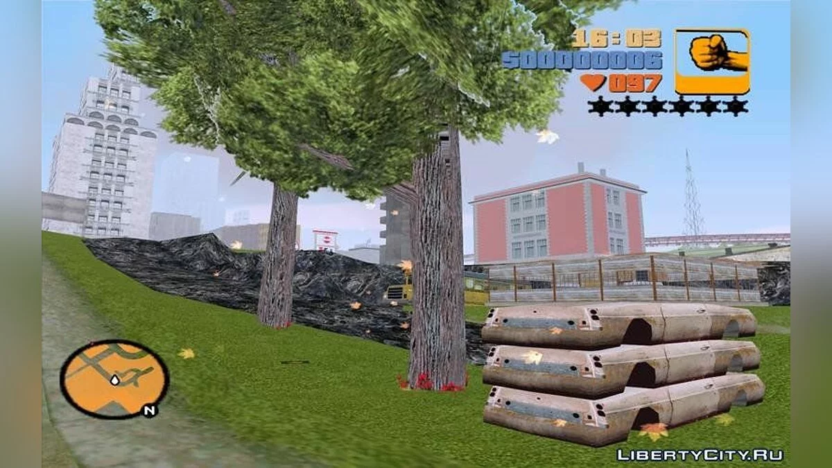 Листья падают с деревьев [GTAIII] / GTA 3