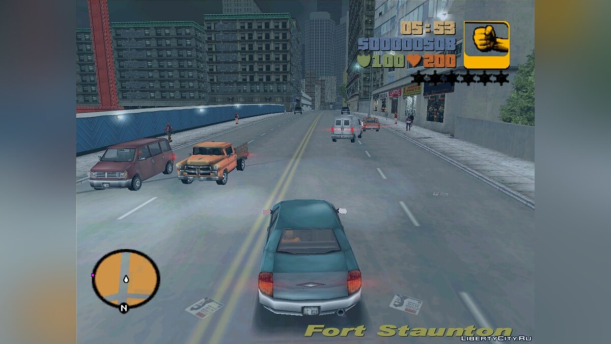 Скачать GTA 3 - VC Cars In Action для GTA 3