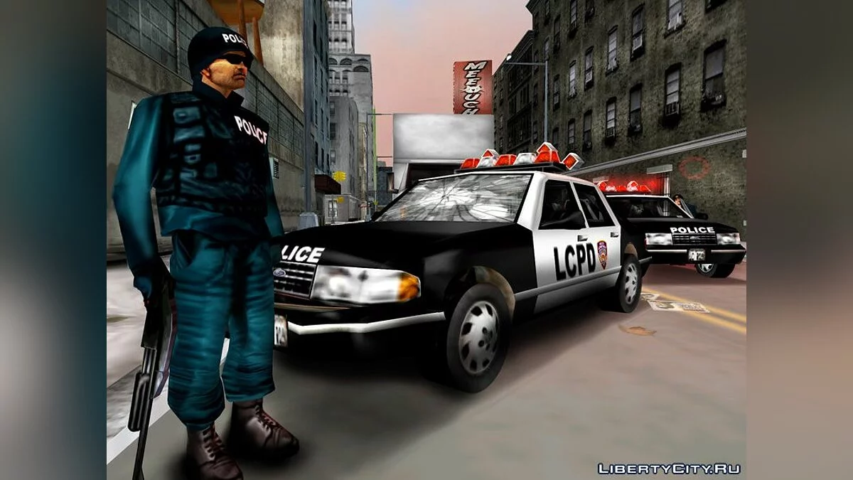 Русская озвучка полицейской рации / GTA 3