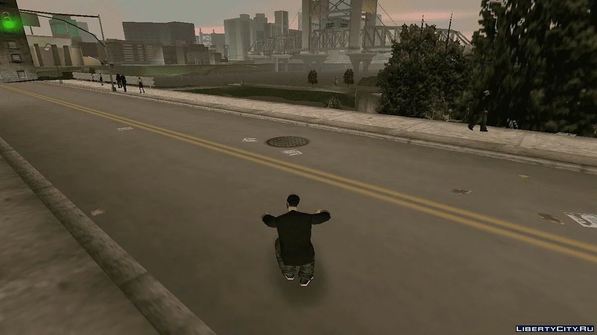 Jump without falling mod / GTA 3