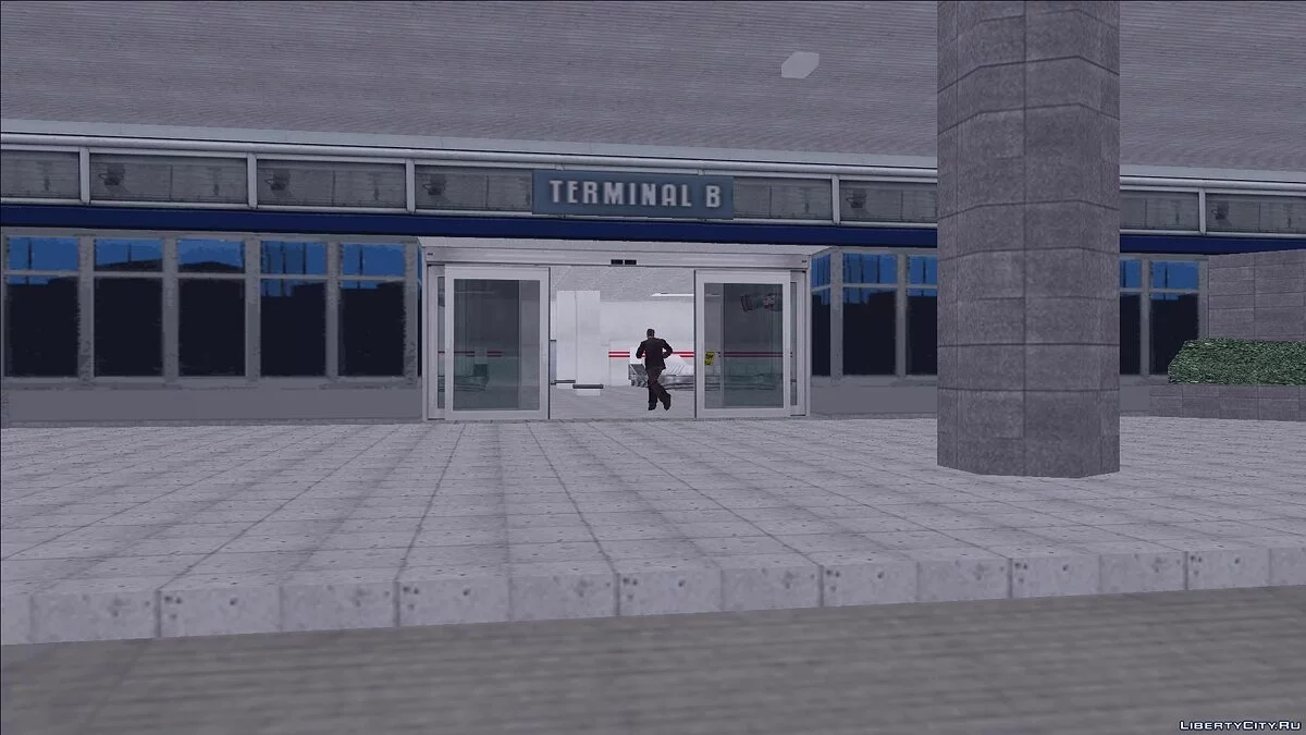 Интерьер аэропорта из Сан Андреас / GTA 3
