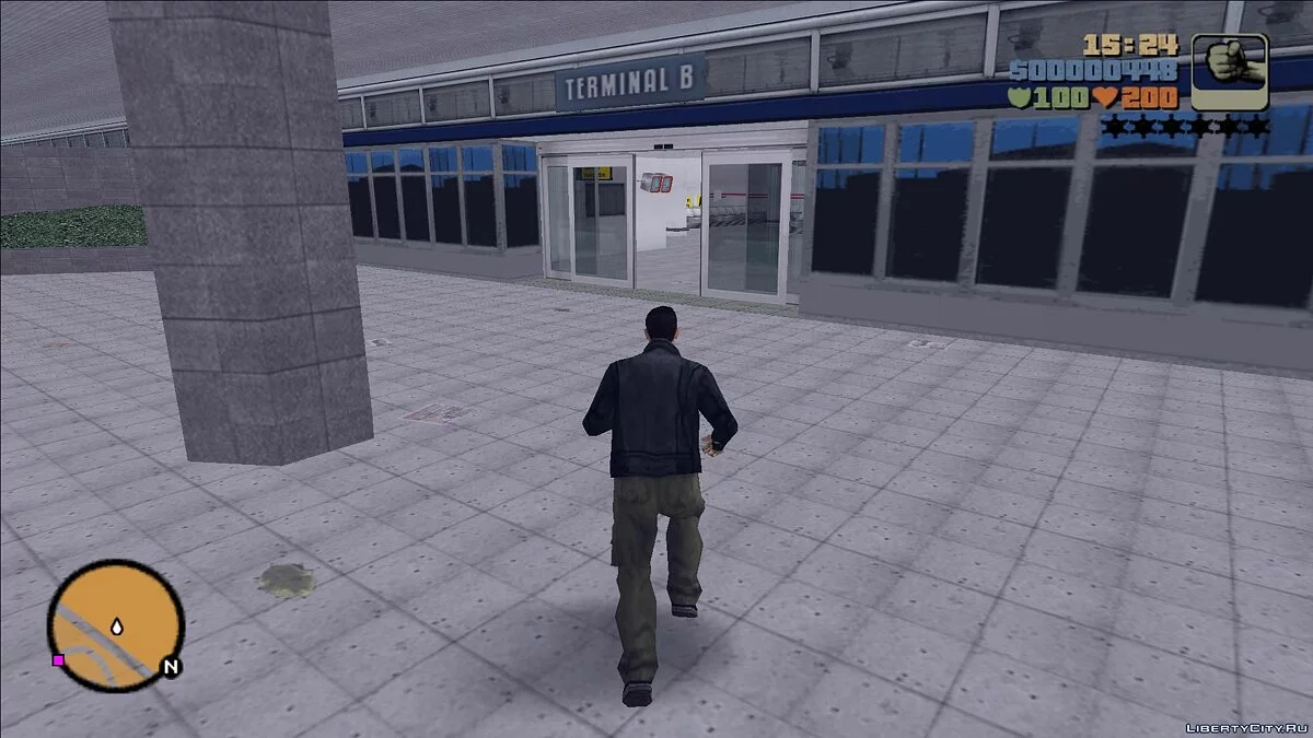 Интерьер аэропорта из Сан Андреас / GTA 3