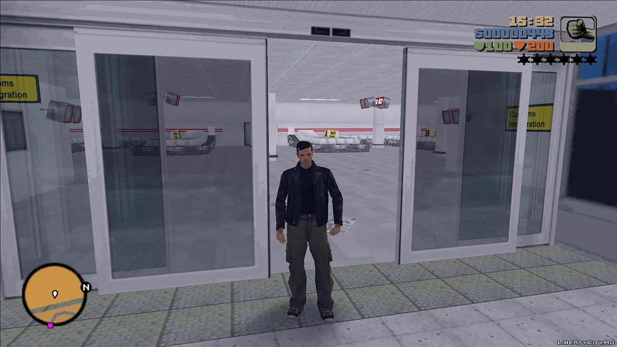 Интерьер аэропорта из Сан Андреас / GTA 3