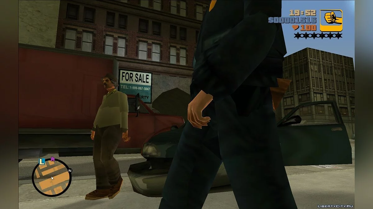HD Пальцы рук / GTA 3