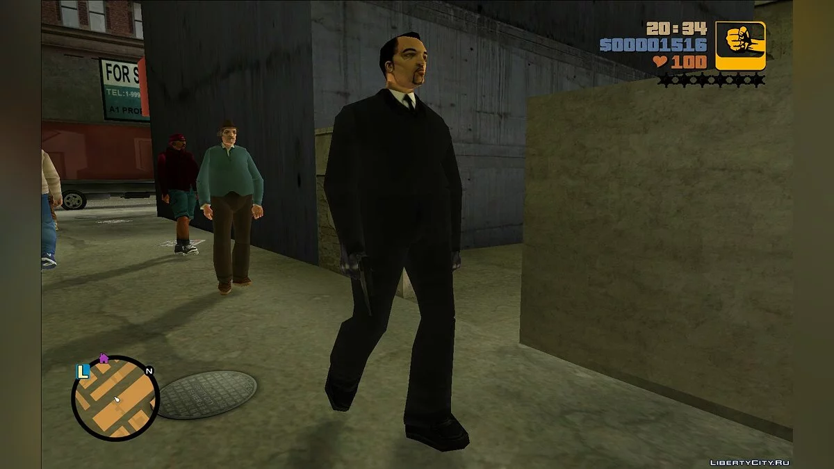HD Пальцы рук / GTA 3