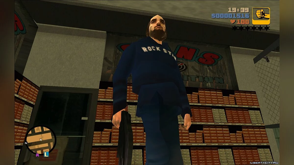 HD Пальцы рук / GTA 3