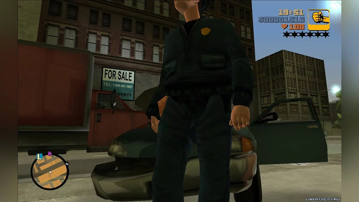 HD Пальцы рук / GTA 3