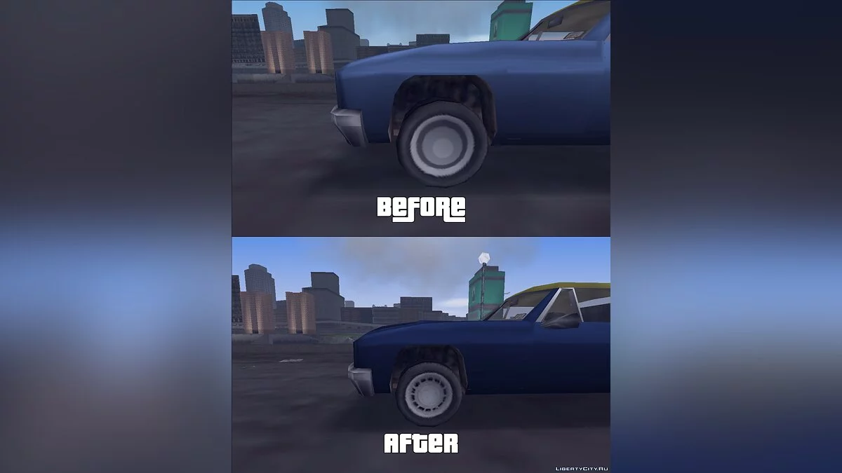Improved Wheels / GTA 3