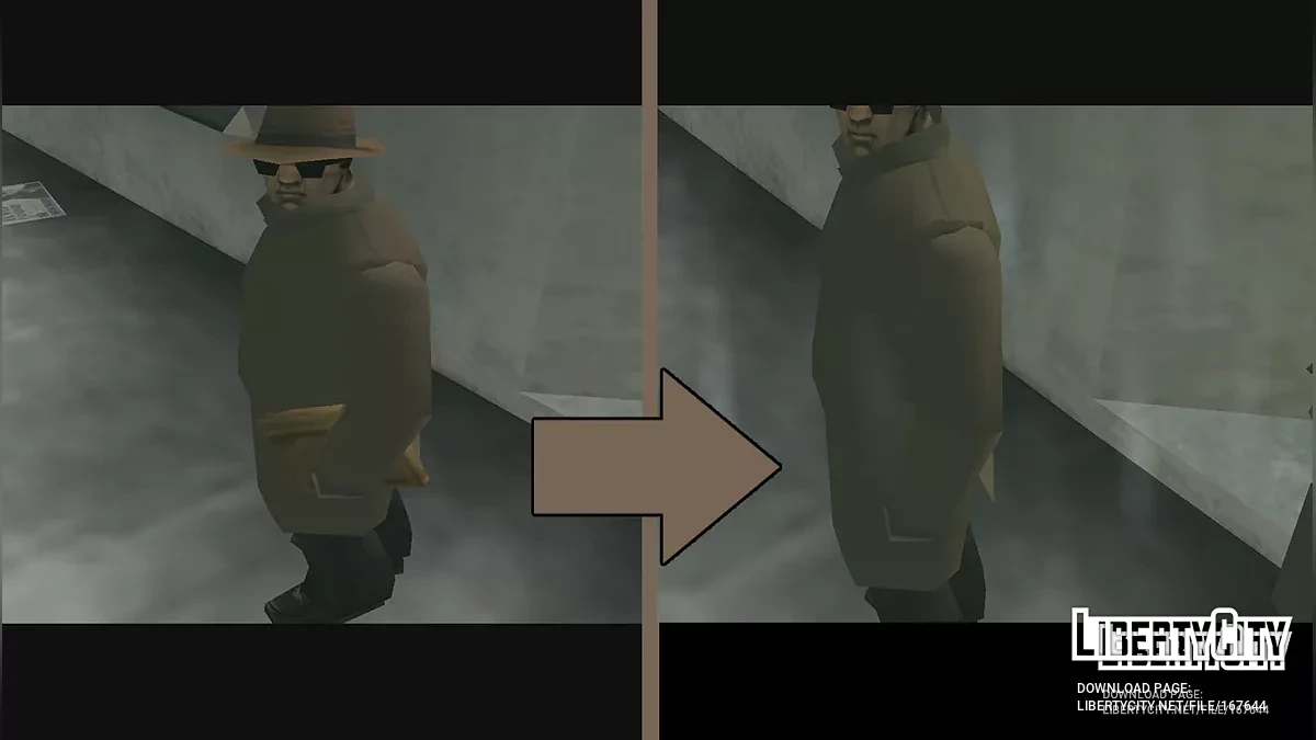 Персонажи без предметов в руках / GTA 3