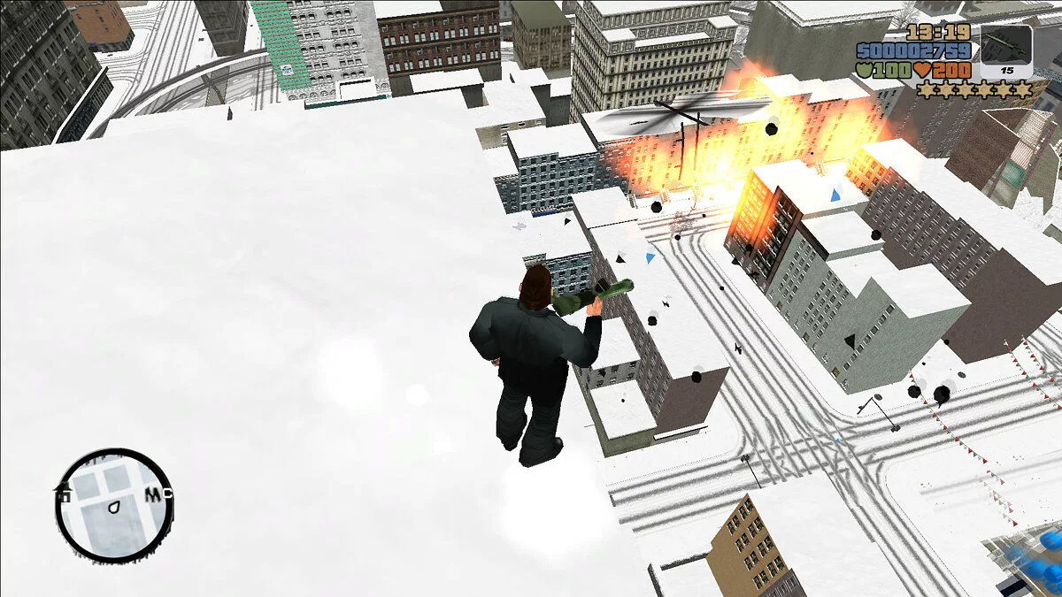 Эффекты из бета-версии / GTA 3