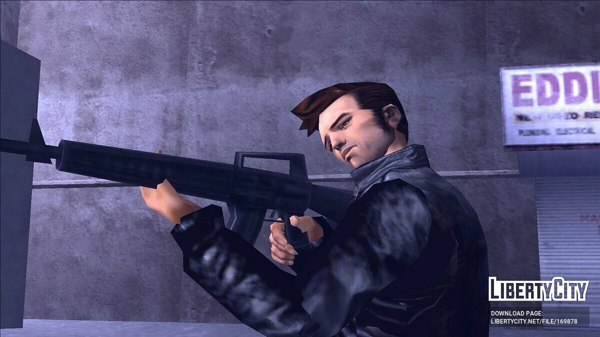 Обновлённая модель Клода / GTA 3