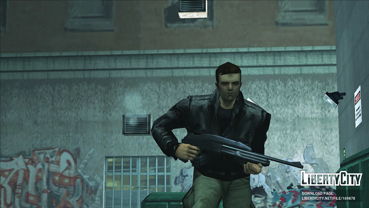 Обновлённая модель Клода / GTA 3