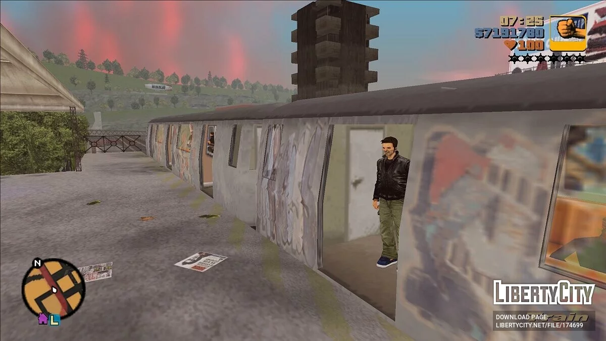 Романтический горизонт / GTA 3